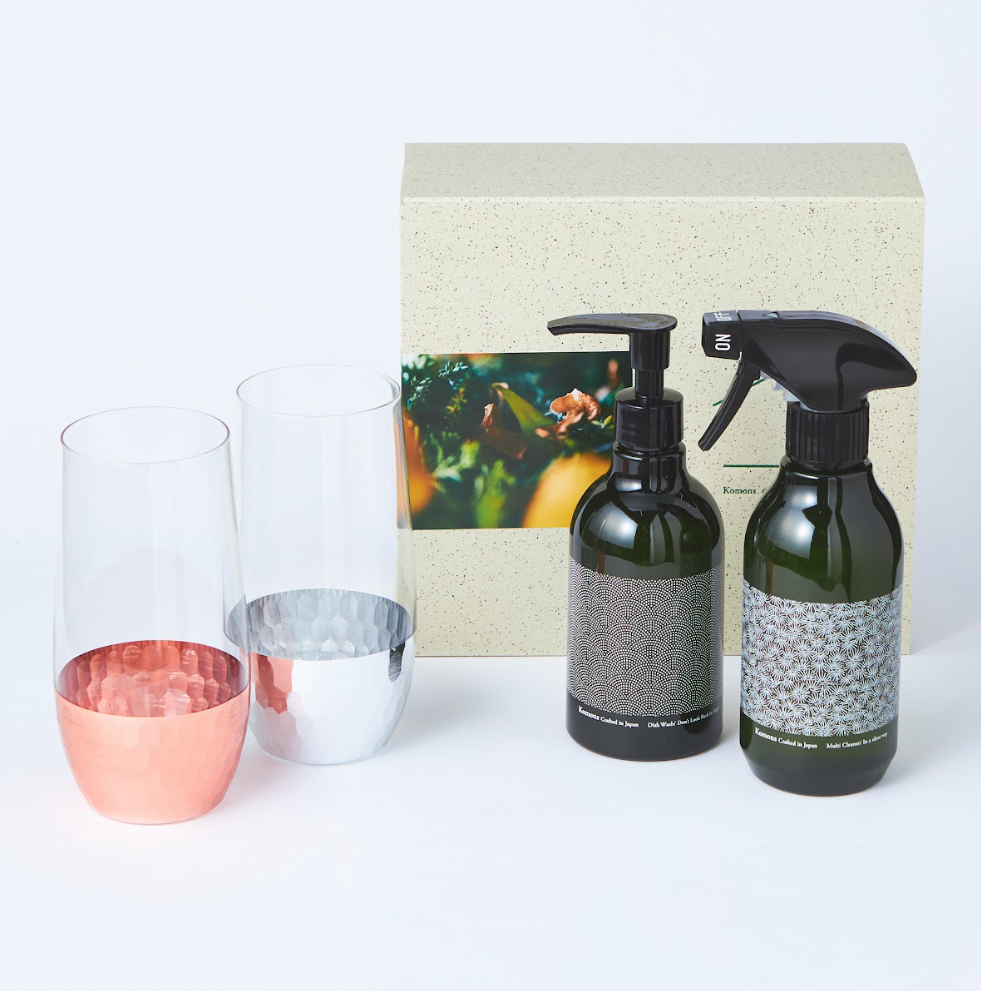 【新築祝い】人気のグラスとクリーナーセット