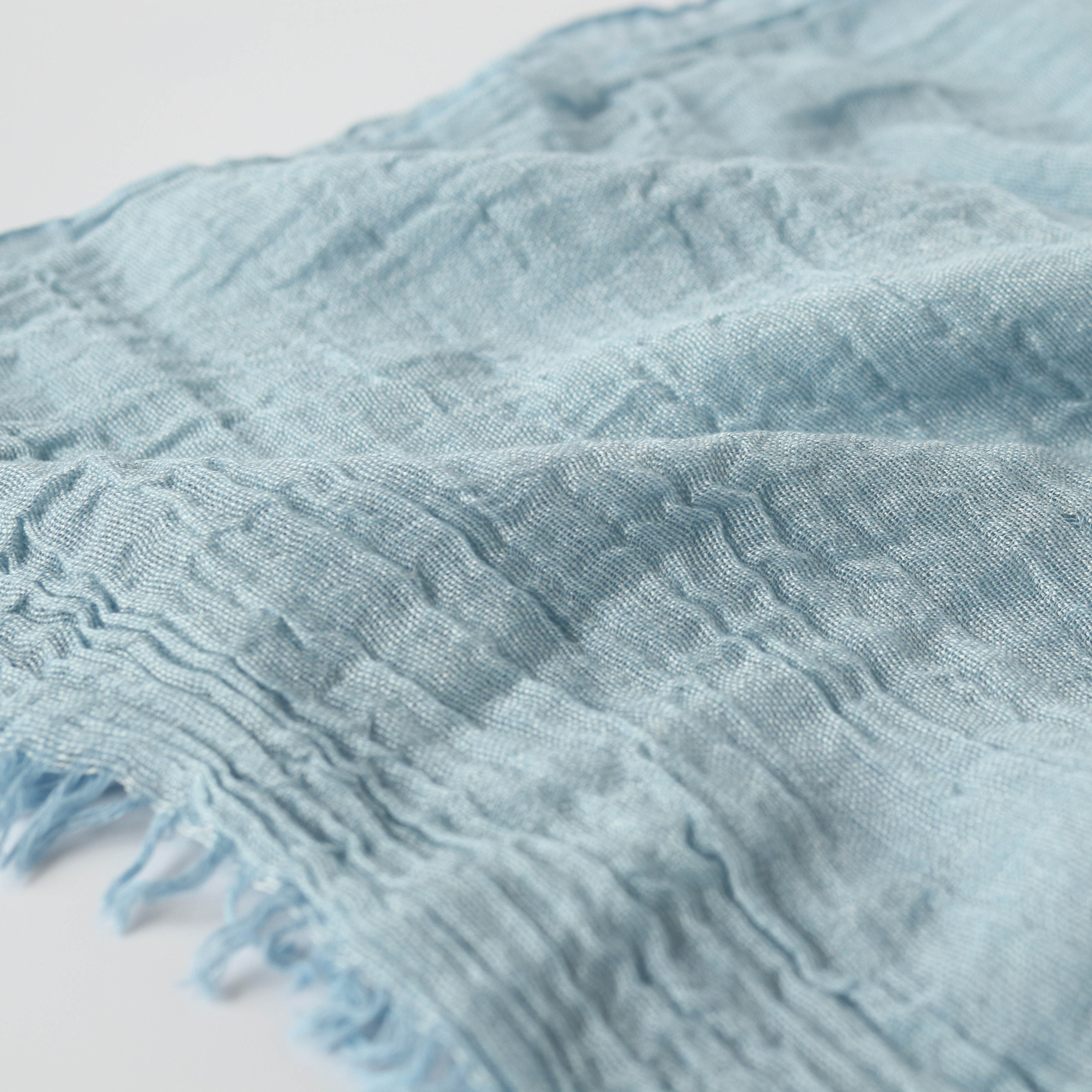 汗を吸って乾きやすい シルクと綿のコンパクトストール