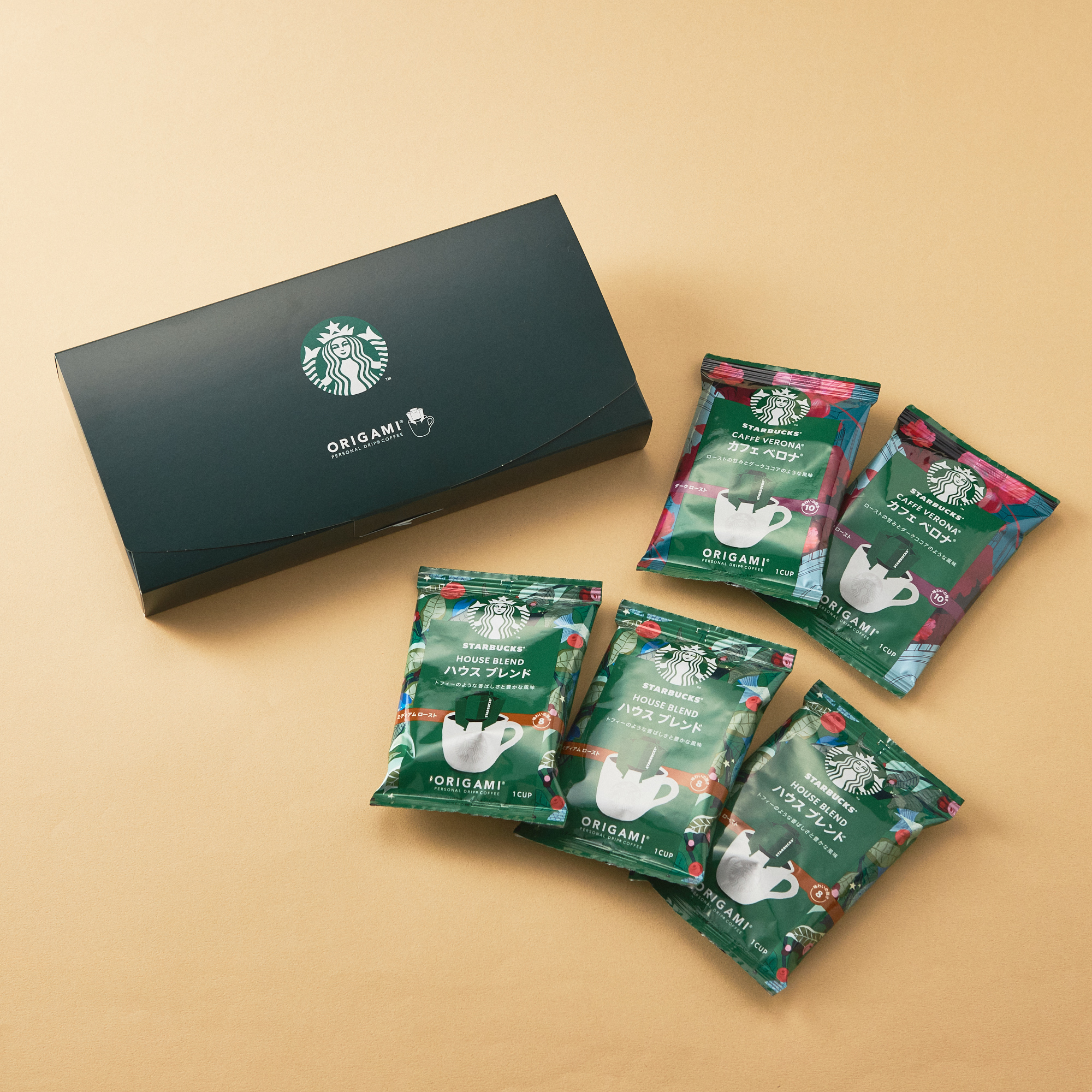 オリガミ パーソナルドリップコーヒーギフト（5杯分） | STARBUCKS（スターバックス）のプレゼント・ギフト通販 | TANP（タンプ）