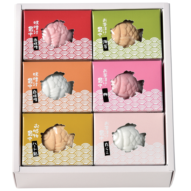 みそ汁・お茶漬けもなか(6個入り)