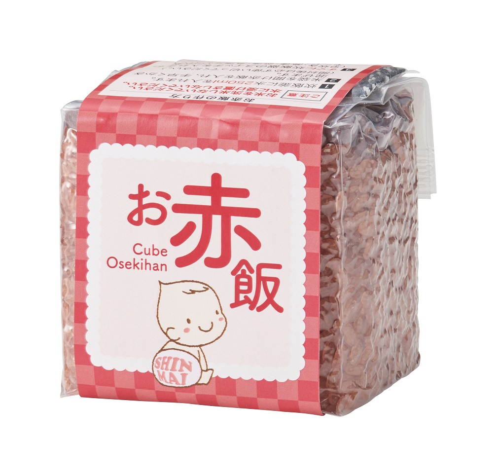 お米・お赤飯・お茶漬けもなか（3個入り）　