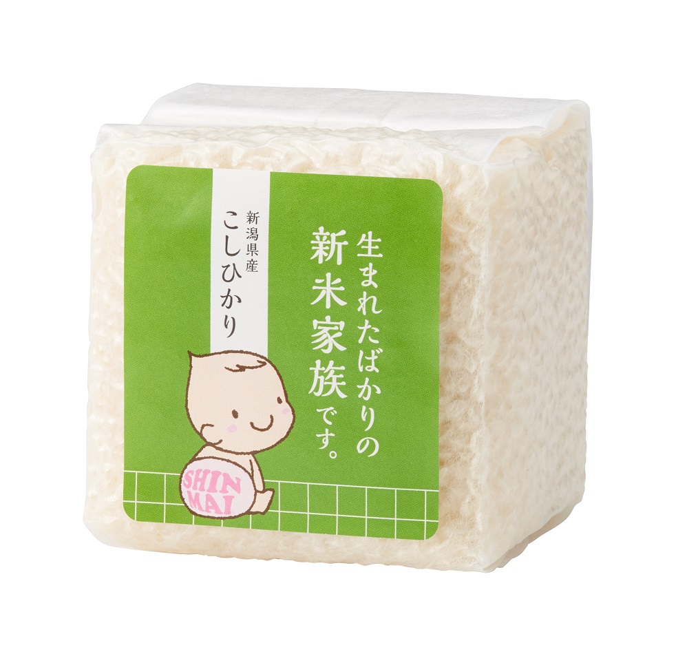 お米・お赤飯・お茶漬けもなか（3個入り）　