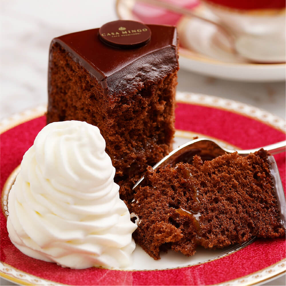 最高級洋菓子 シュス木苺レアチーズケーキ15cm ＆ザッハトルテ12cmセット