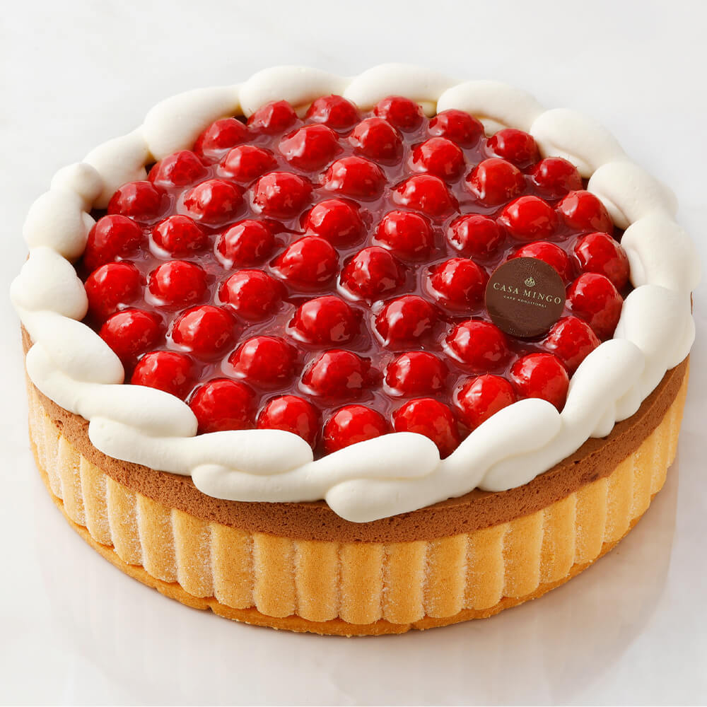 最高級洋菓子 ヴァルトベーレ 木苺チョコレートケーキ15cm ＆ザッハトルテ12cmセット