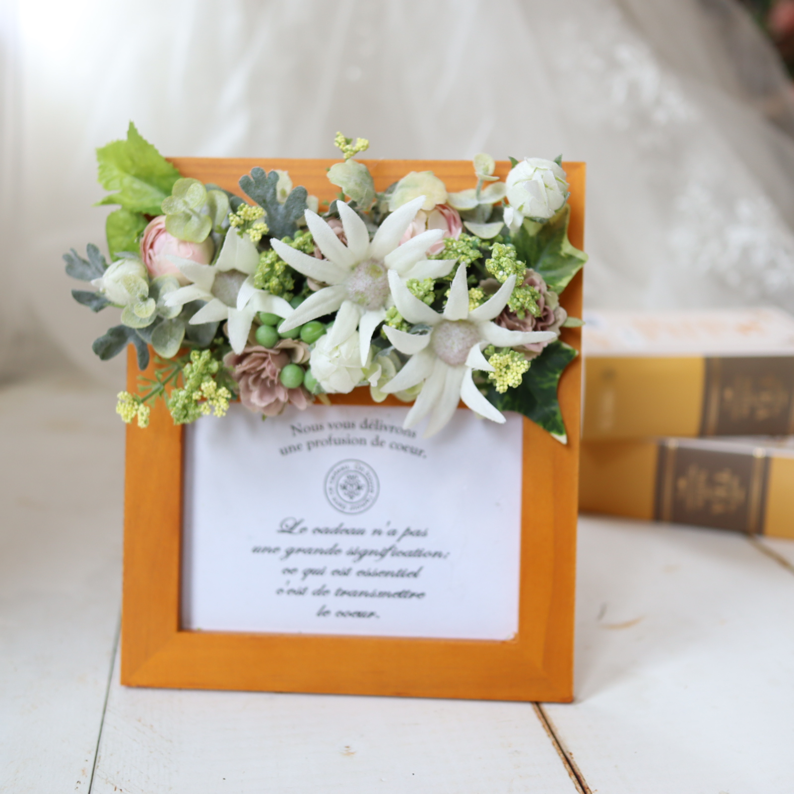 フラワーフォトフレーム２種