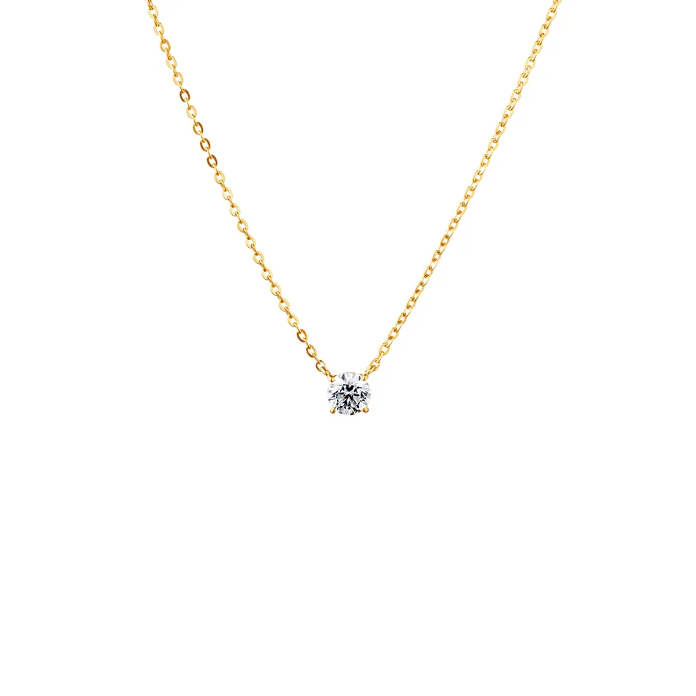 【名入れ刻印】オリジナルベア&一粒ネックレスセット