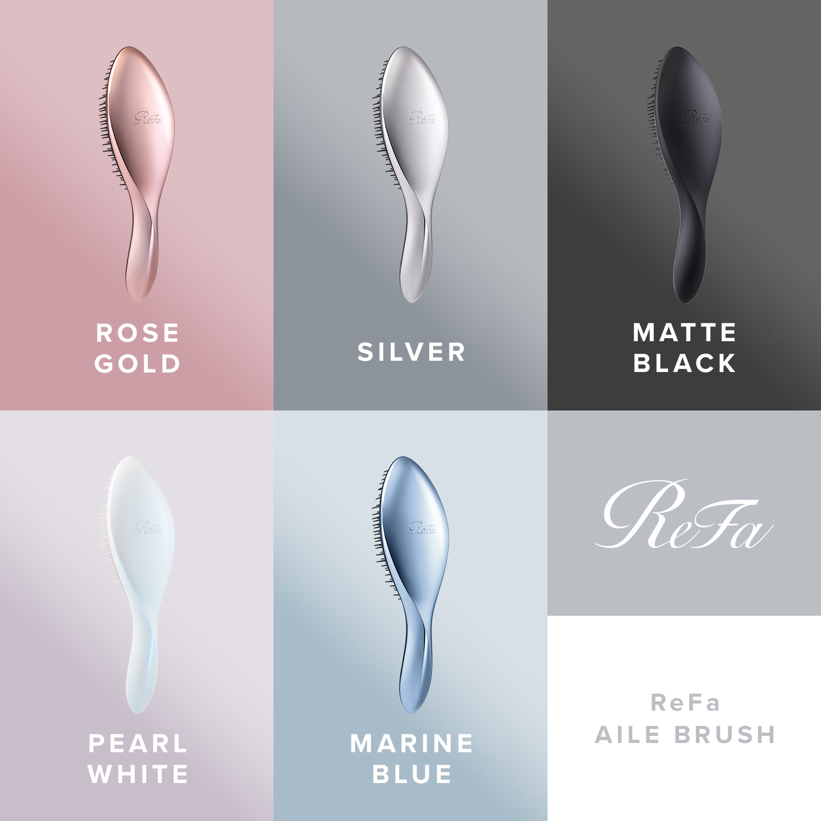【お友達が色を選べる】ReFa AILE BRUSH (リファエールブラシ)
