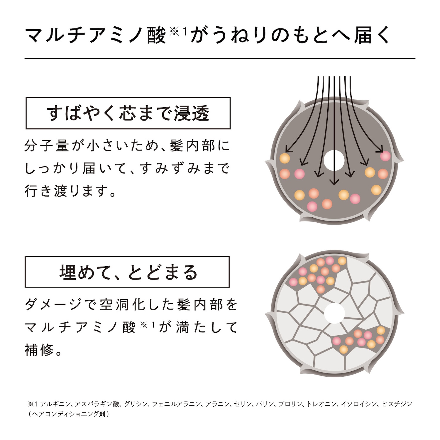 リファエールブラシ＆ヘアウォーターフォーハートセット