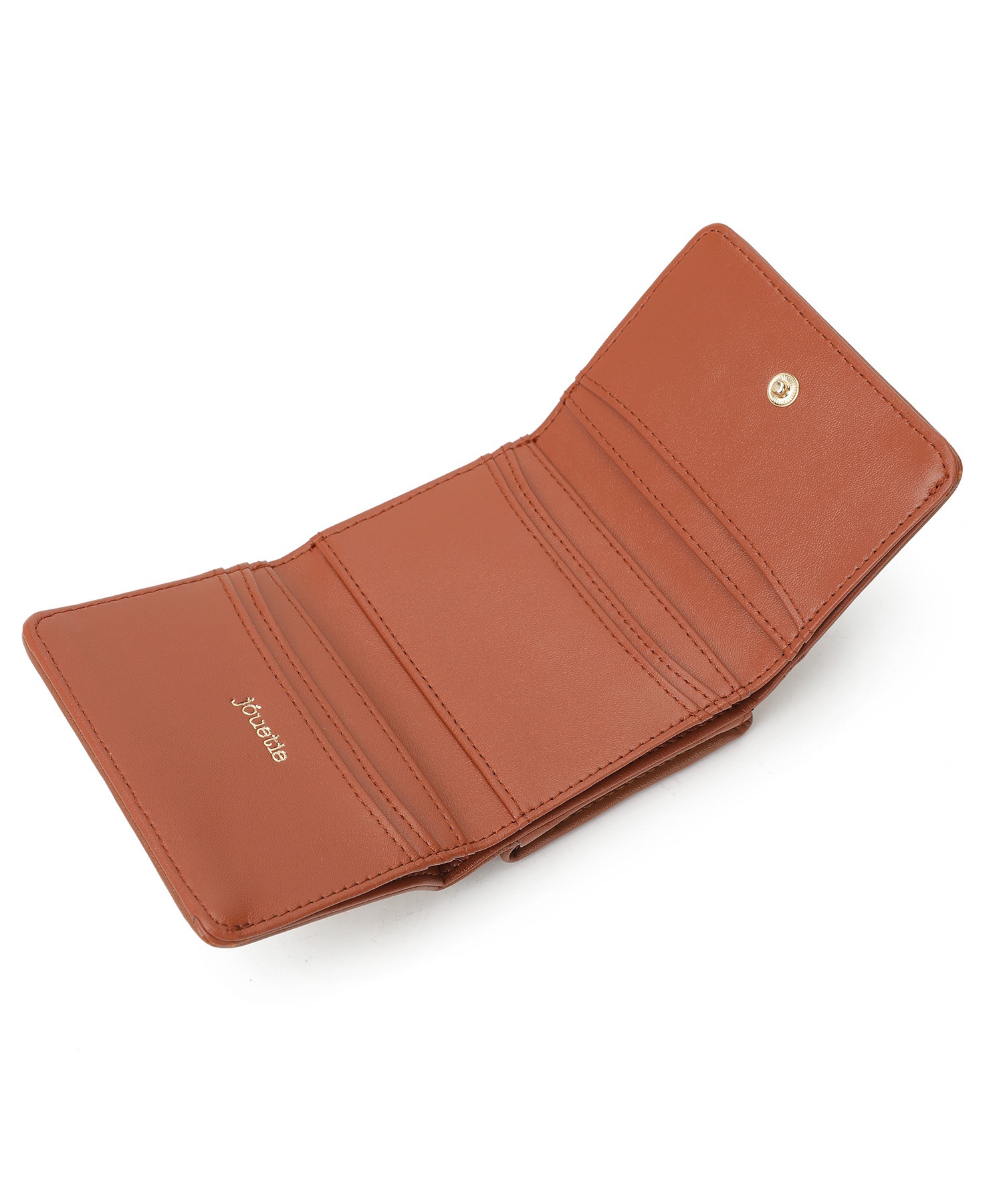 JJモノグラムジャガード がま口ミニ財布