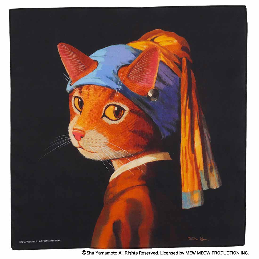 選べるプリントハンカチとポーチのギフトセット