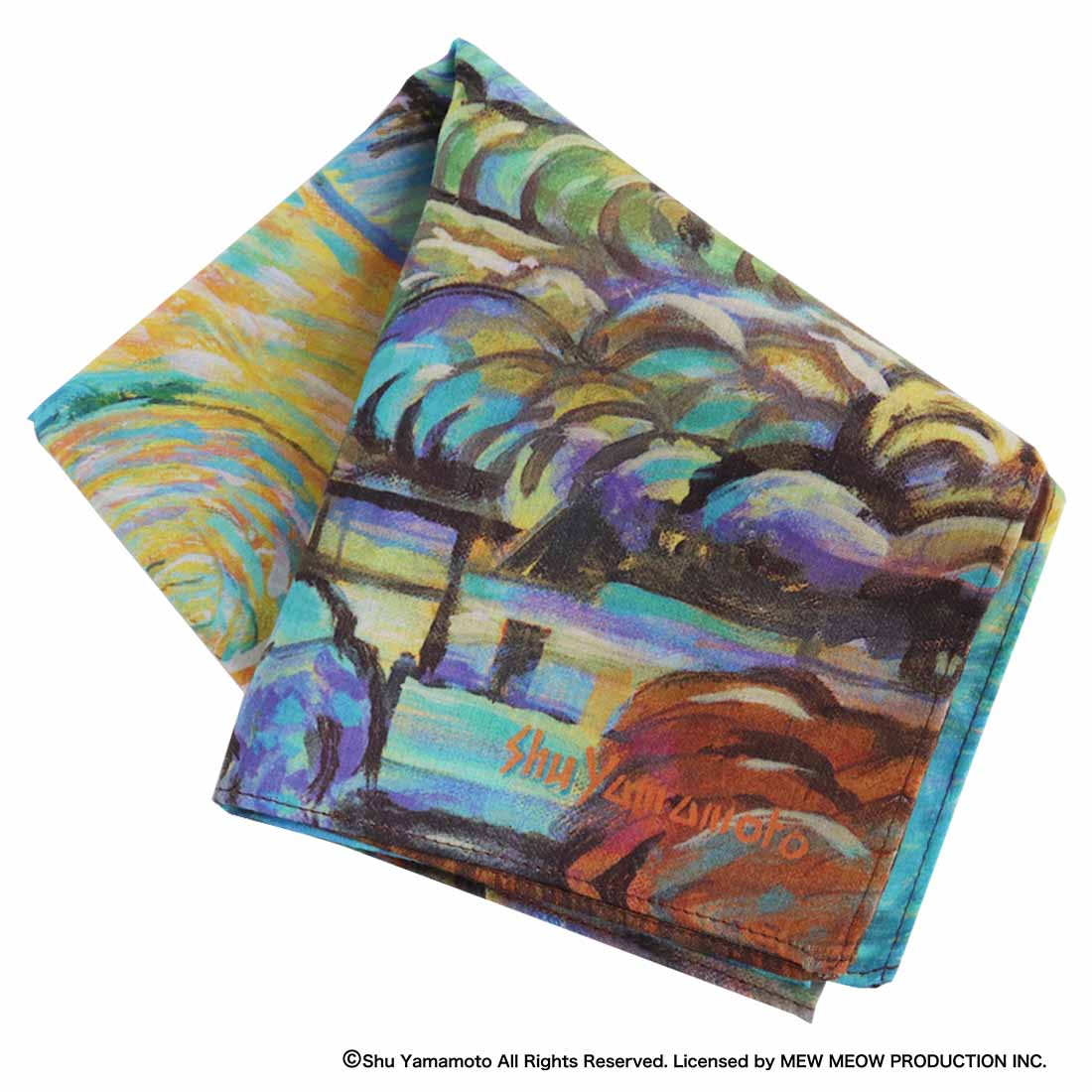 選べるプリントハンカチとポーチのギフトセット