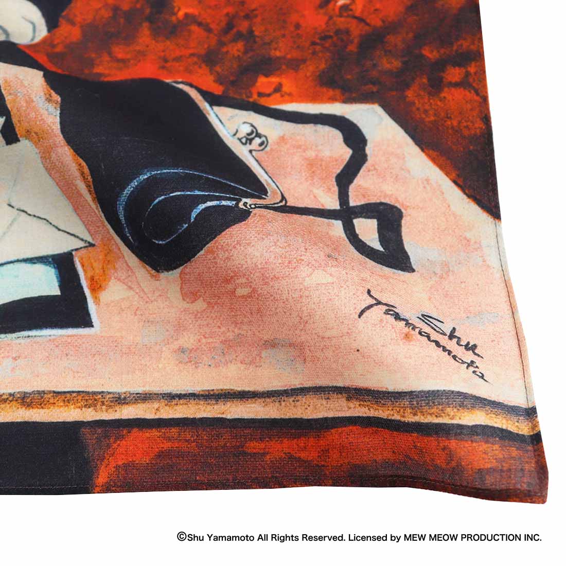 選べるプリントハンカチとポーチのギフトセット