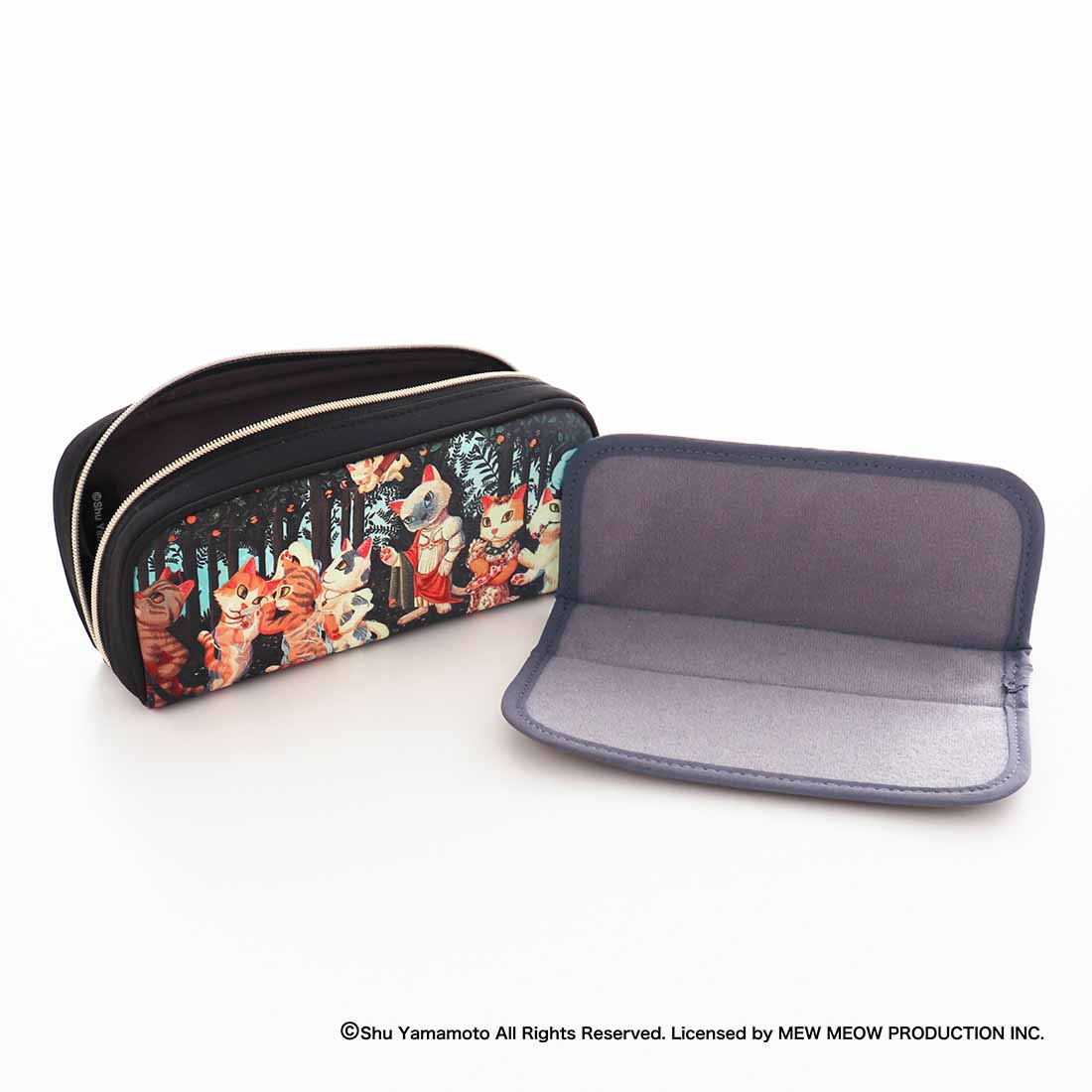 選べるプリントハンカチとポーチのギフトセット