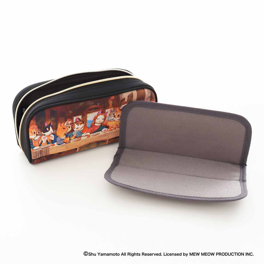 選べるプリントハンカチとポーチのギフトセット