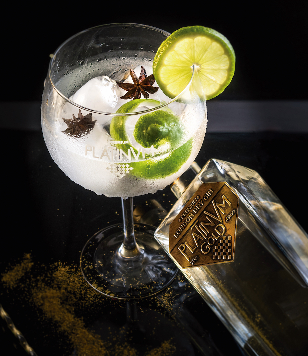 プラチナム ロンドン ドライジン ゴールド 24K