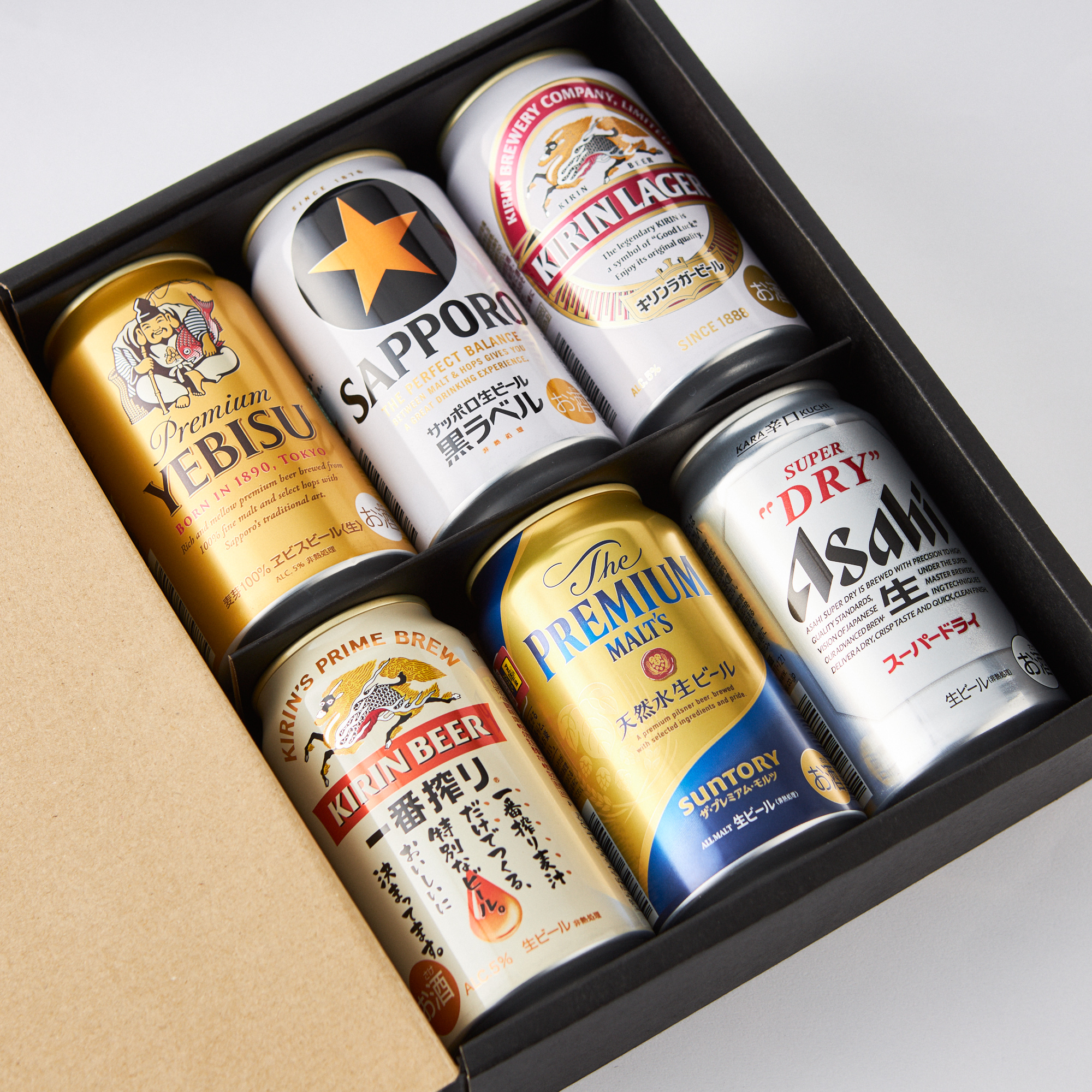 BOX付き/飲み比べ】国産ビール飲み比べ6本セット | サントリー 