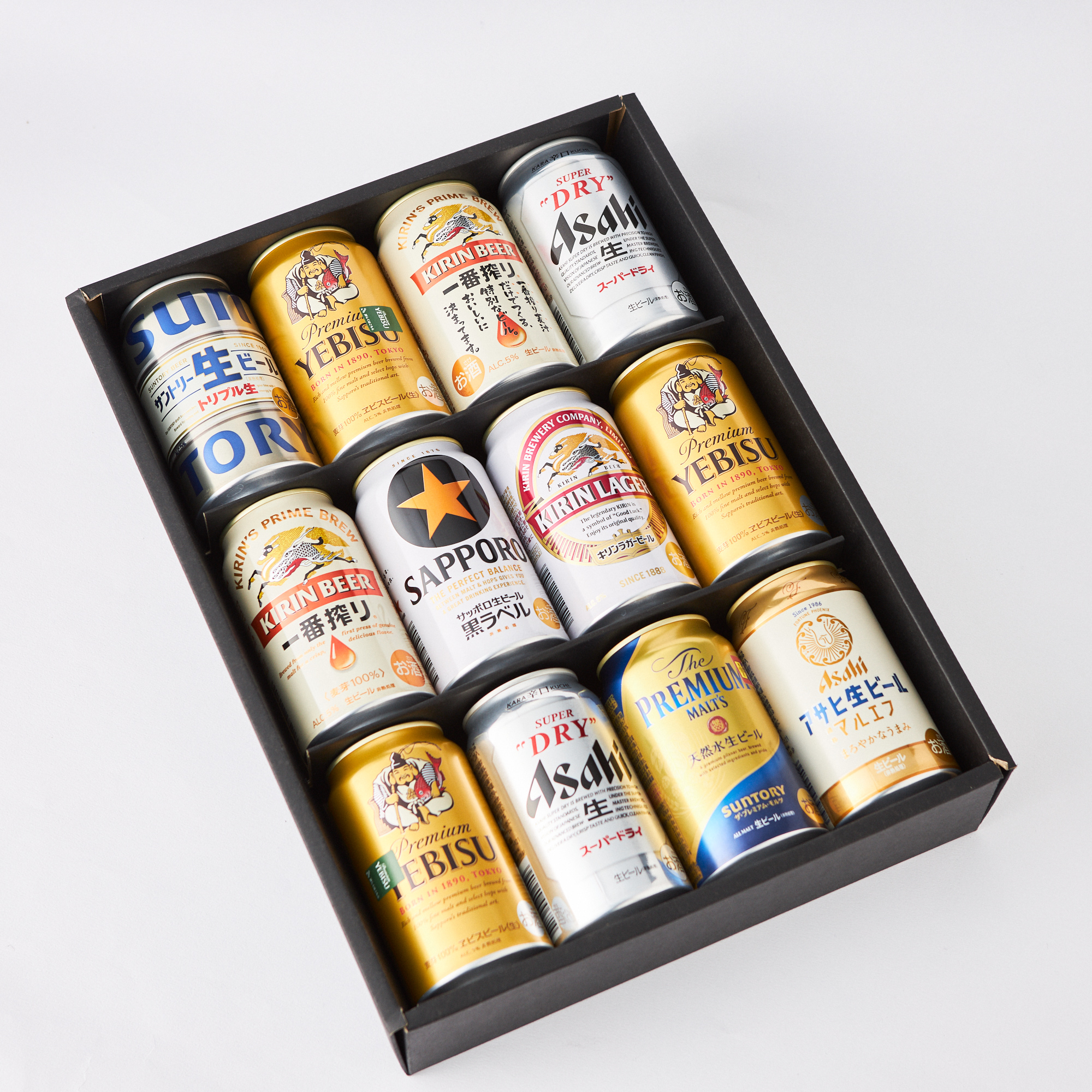 BOX付き/飲み比べ】国産ビール飲み比べ12本セット | アサヒビール 
