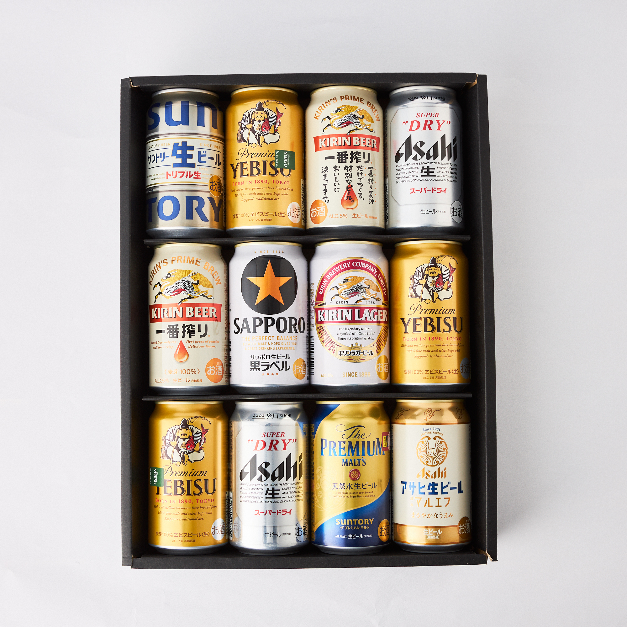 【BOX付き/飲み比べ】国産ビール飲み比べ12本セット