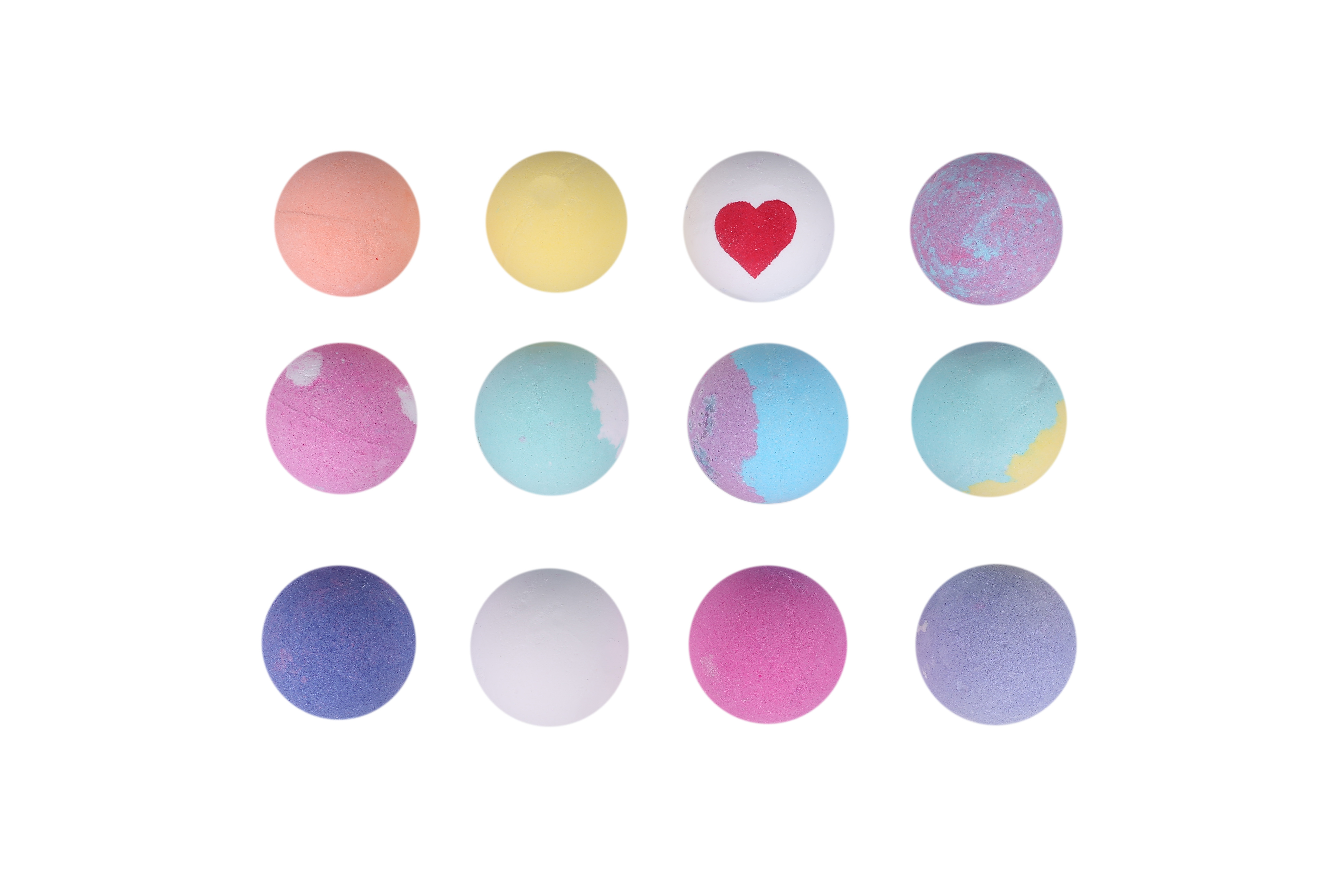 【出産内祝い・名入れ】色と香り溢れるバスボムギフトセット