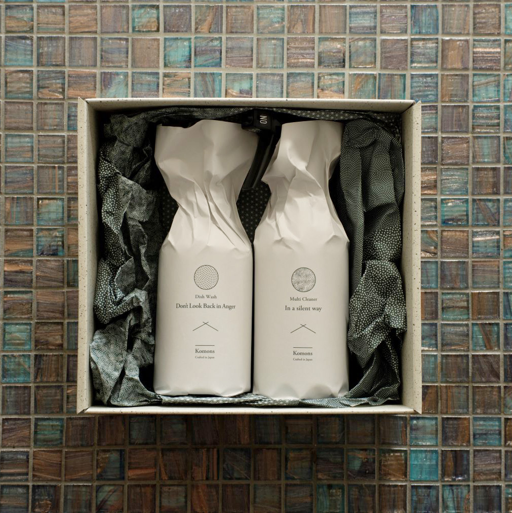 【出産内祝い・名入れ】キッチンコンビ（食器用洗剤＆キッチン・マルチクリーナーセット）