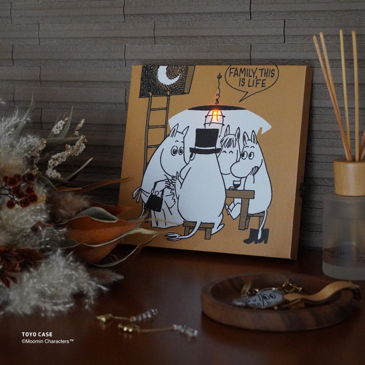 ムーミン　キャンバスライト