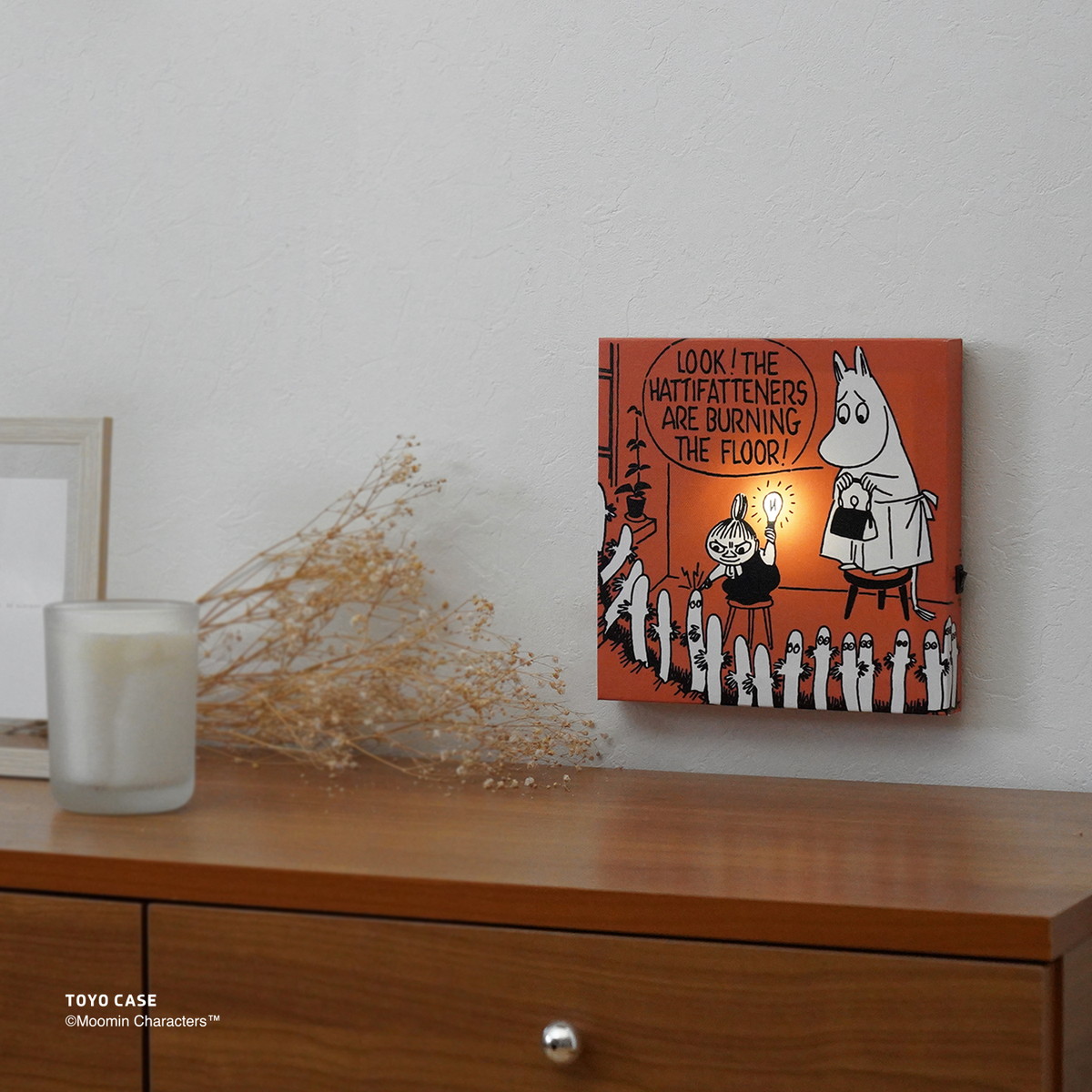 ムーミン　キャンバスライト