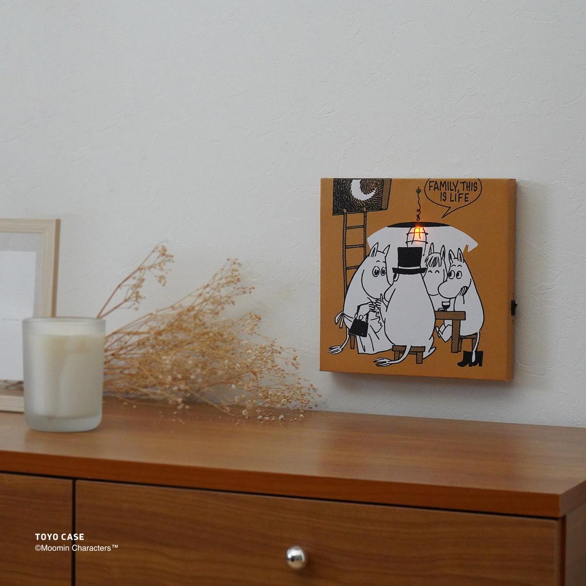 ムーミン　キャンバスライト