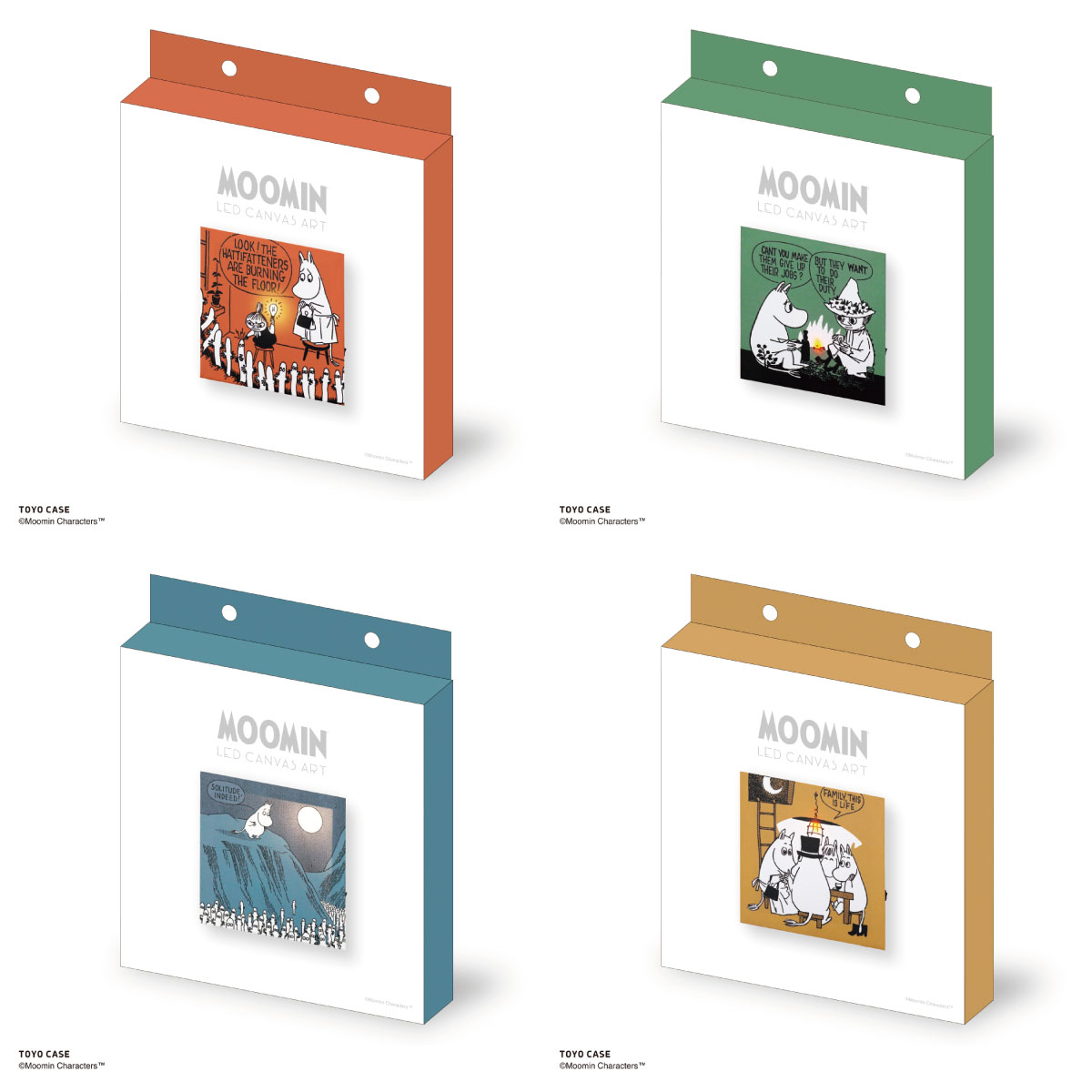 ムーミン　キャンバスライト