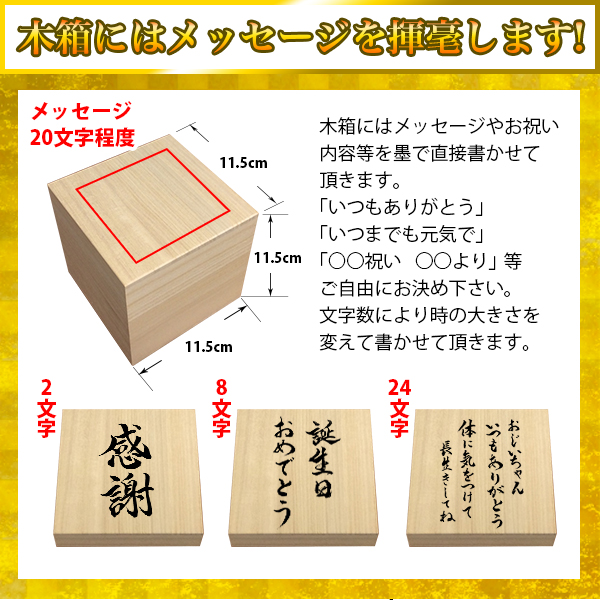【木箱付き】名入れ金箔彩マグカップ