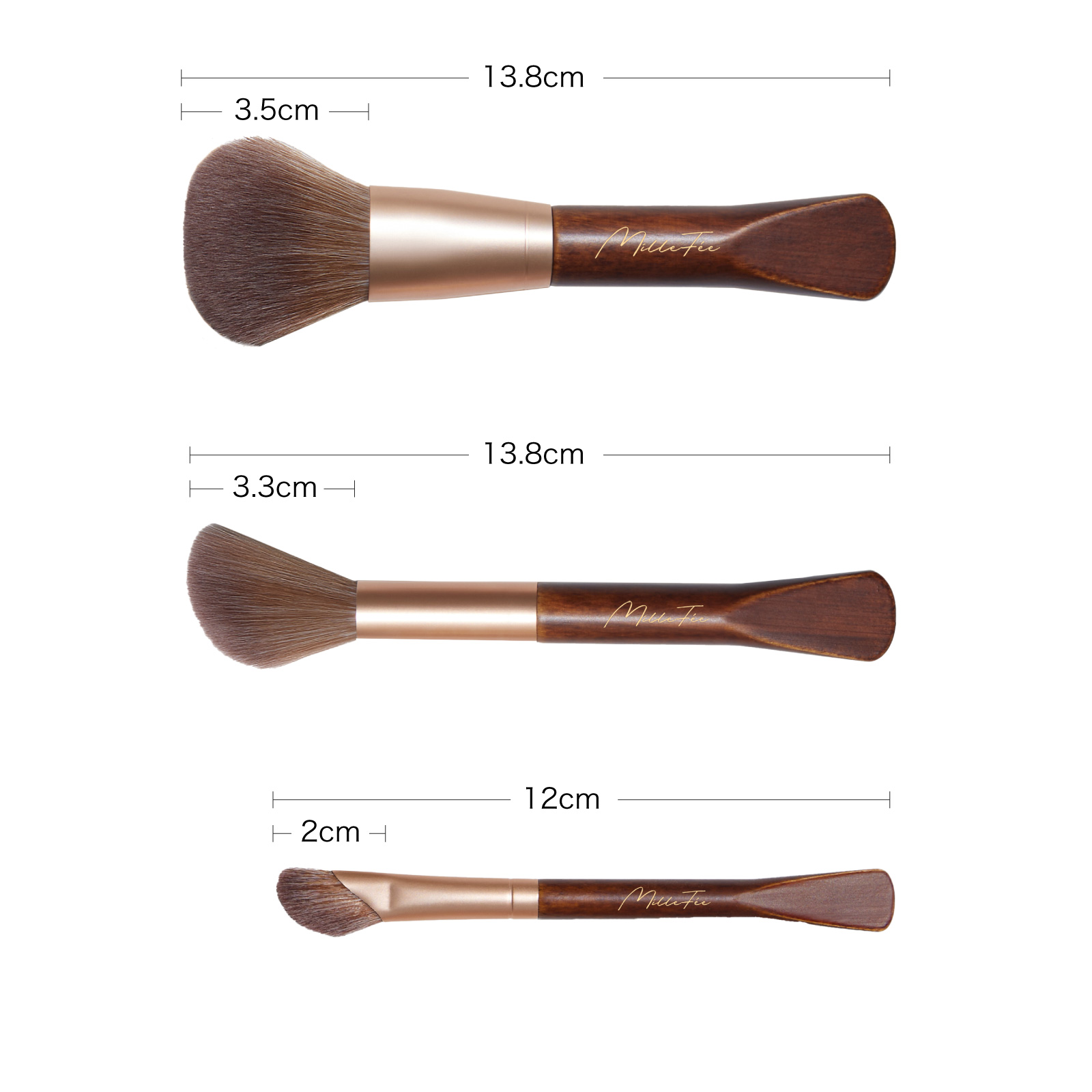 フェアリーメイクアップブラシセット