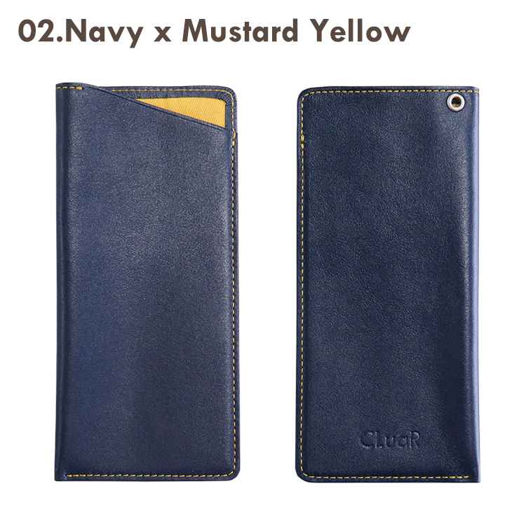 【名入れ可】本革 片口メガネケース ソフト スリム LR0055