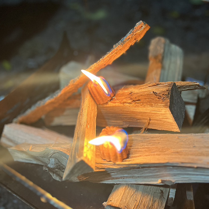 チャッカヌレ【お菓子の形な着火剤】10個入り
