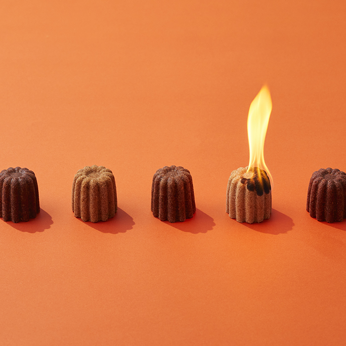 チャッカヌレ【お菓子の形な着火剤】10個入り