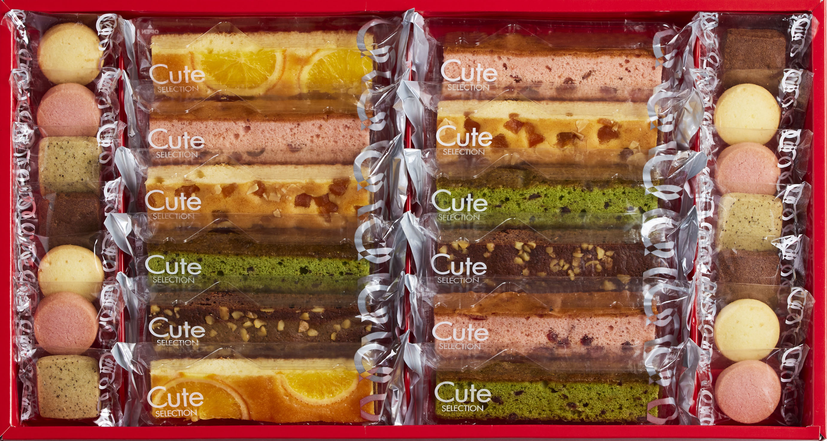 【出産内祝い・名入れ】焼き菓子詰め合わせ・スティックケーキとプチクッキーのキュートセレクション（選べる個数11〜36個入）