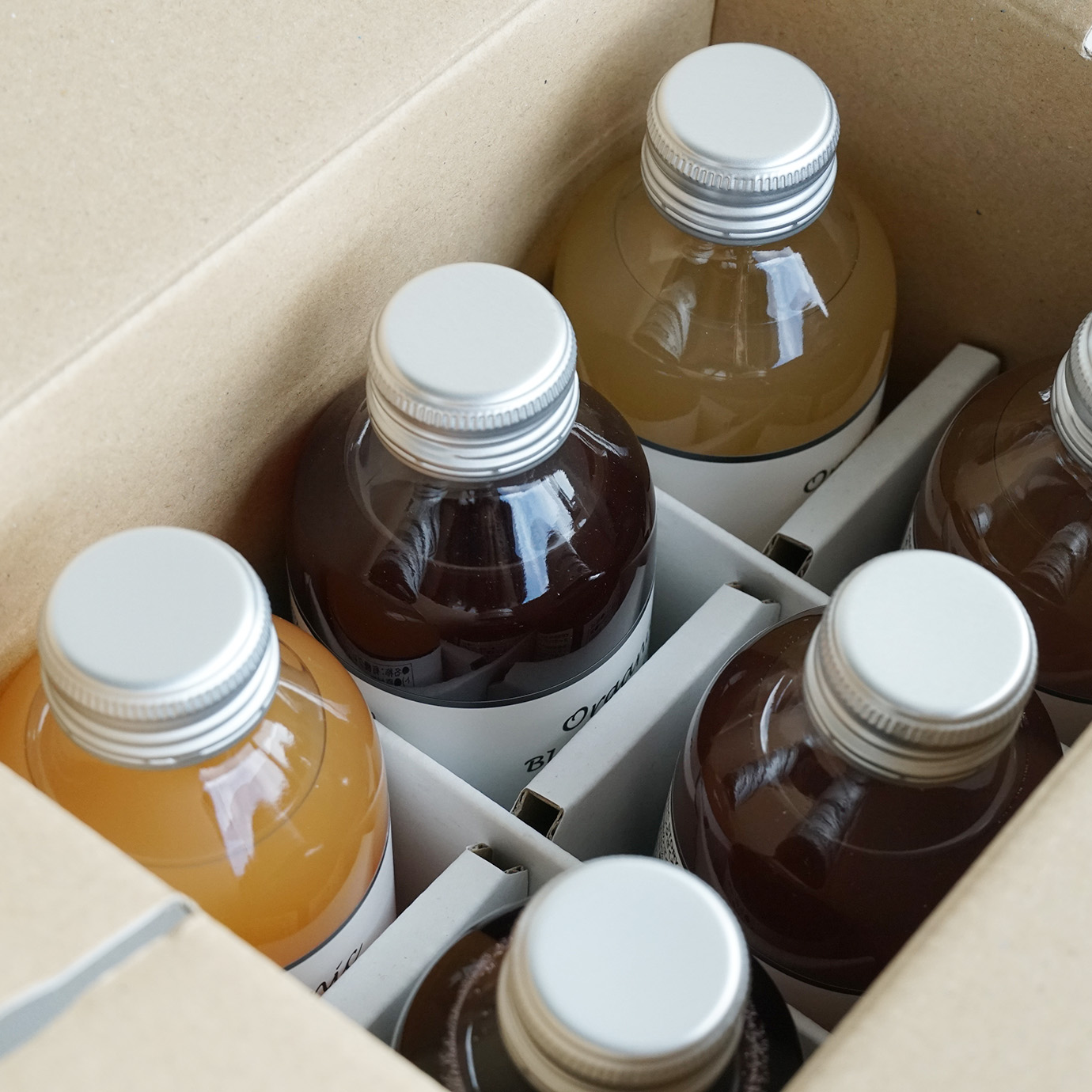 オーガニックジュース6種お試しセット(ストレート果汁100％)