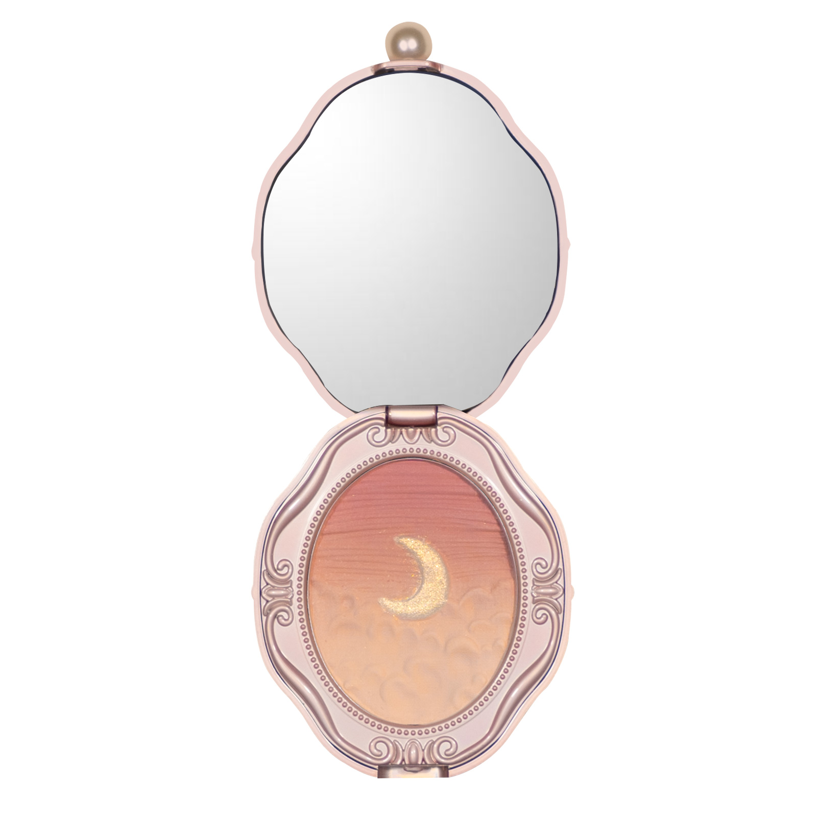 【ラッピング付き】心ときめく選べるチーク&ハート型メイクブラシとお花のチョコセット