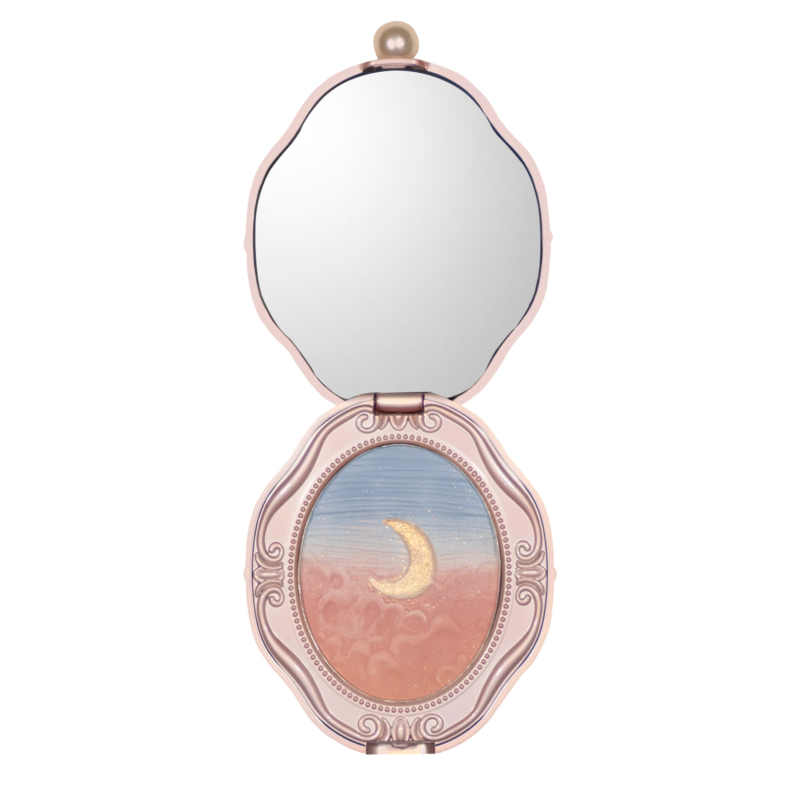 【ラッピング付き】心ときめく選べるチーク&ハート型メイクブラシとお花のチョコセット