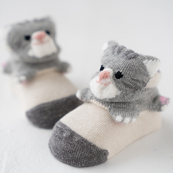 ねこ　POP UP SOX