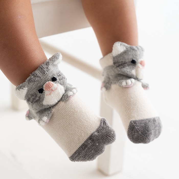 ねこ　POP UP SOX