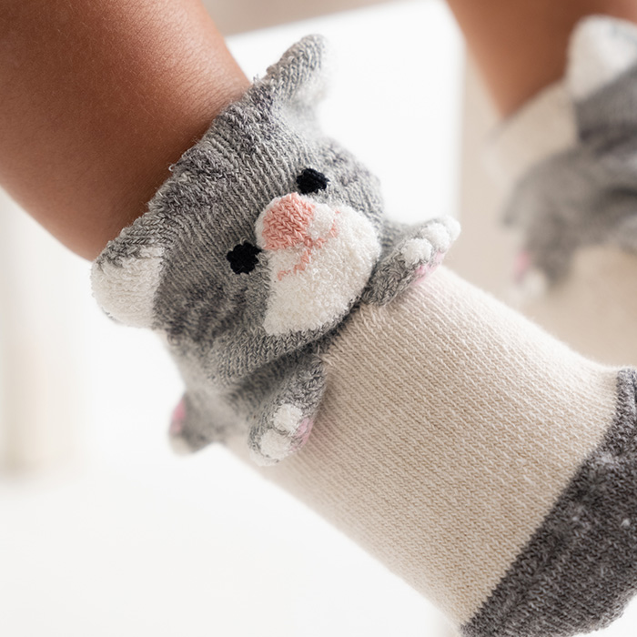ねこ　POP UP SOX