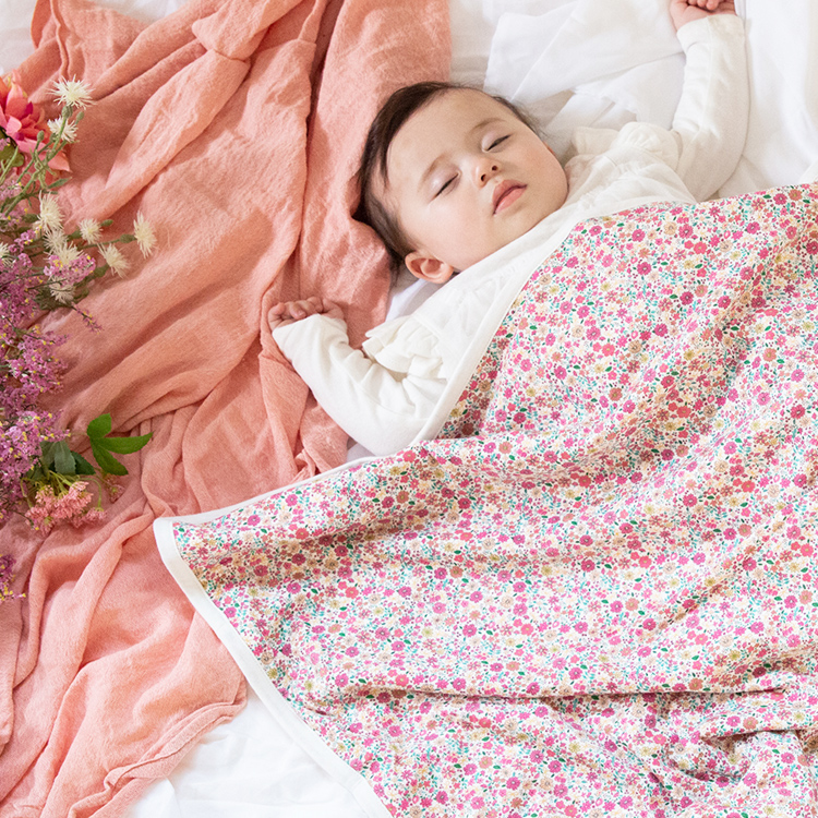 花たちの祝福｜ブランケット