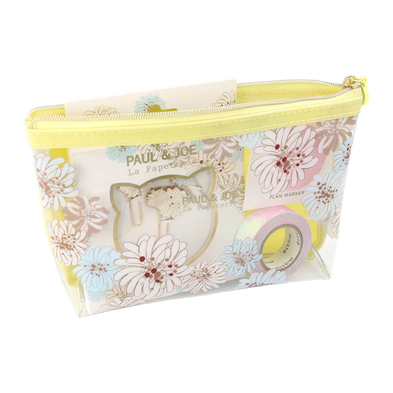 おしゃれに見える！かわいいクリアポーチ