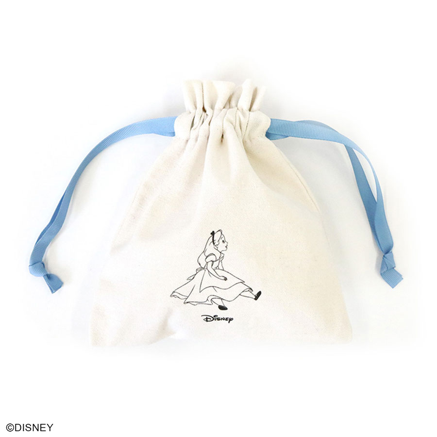 【×Disney】キャンバス巾着ポーチ