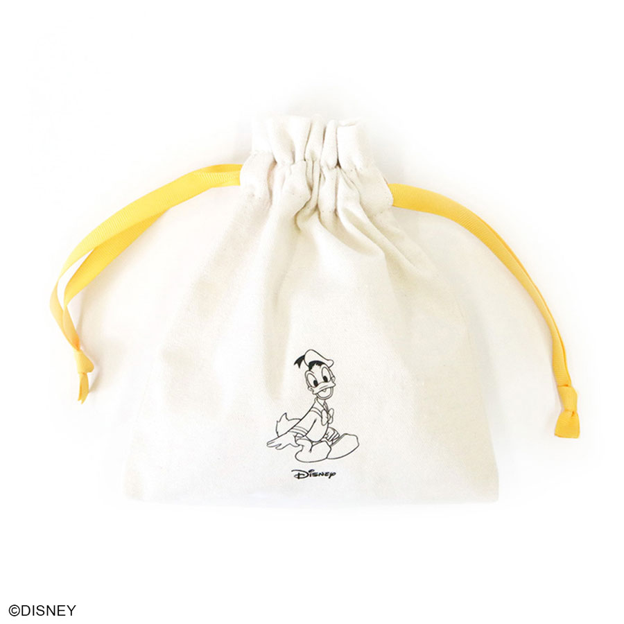 【×Disney】キャンバス巾着ポーチ