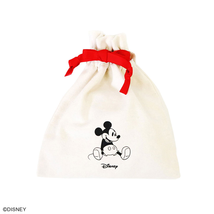 【×Disney】キャンバス巾着ポーチ