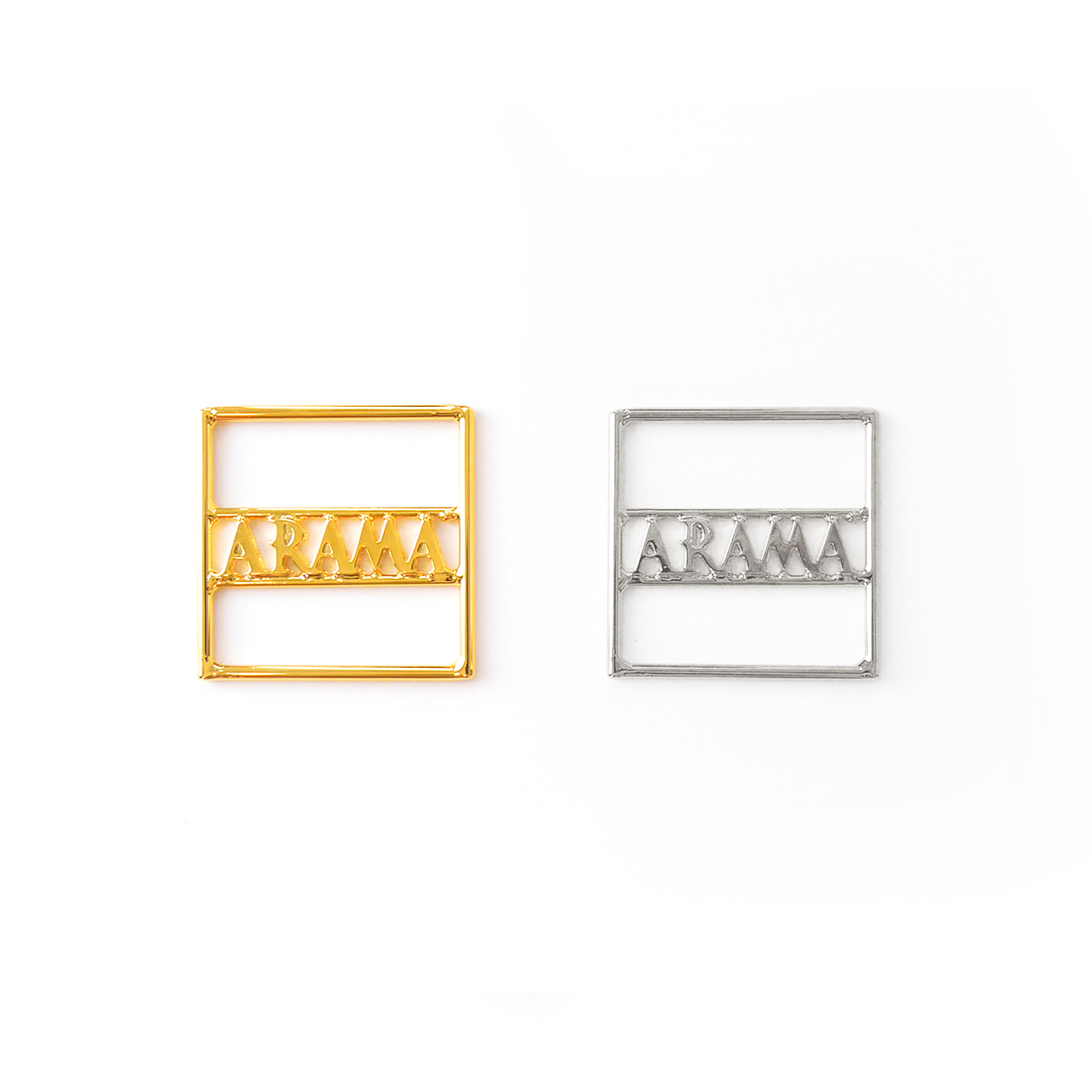 平たいスカーフリング