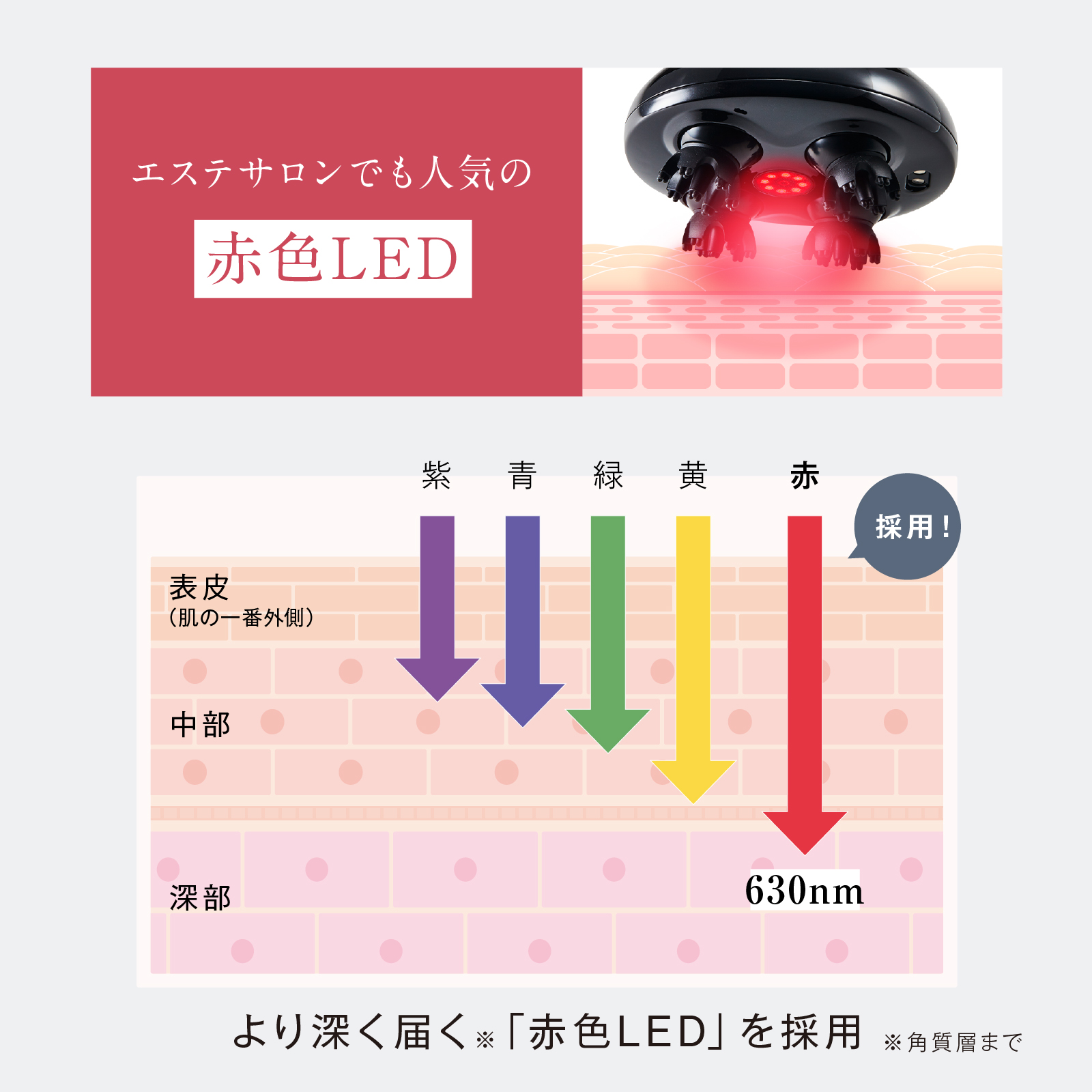 EMS SCALP HEAD SPA【全身に使える3種のアタッチメント付】