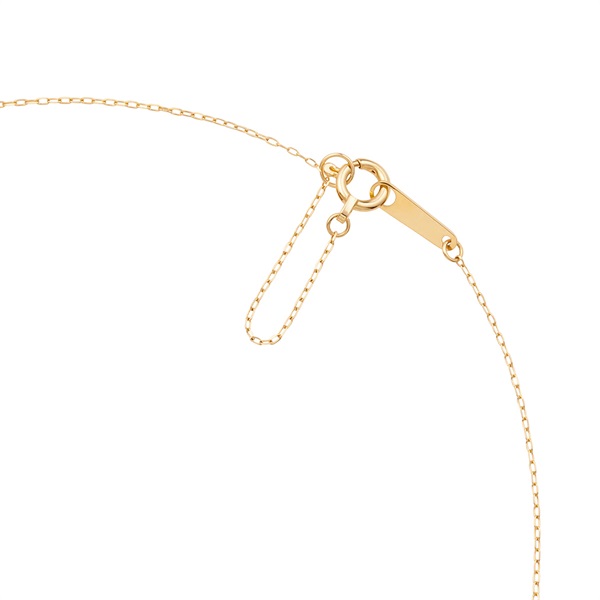 【一粒ダイヤモンド】K10イエローゴールド ネックレス 