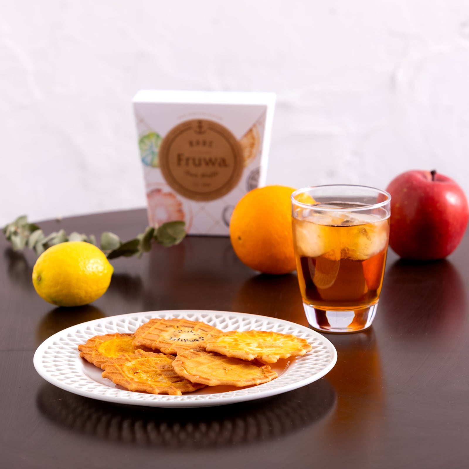 【常温OK】フルーツワッフル　キャラメルボックスセット　6枚×2箱入り