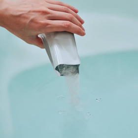 【ボックス付き】選べるウォッシュタオル & 入浴剤セット